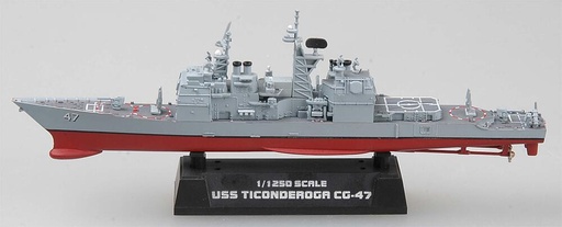 [EASY MODEL 37401  ] EASY MODEL 37401  1/1250 CG-47 USS Ticonderoga 