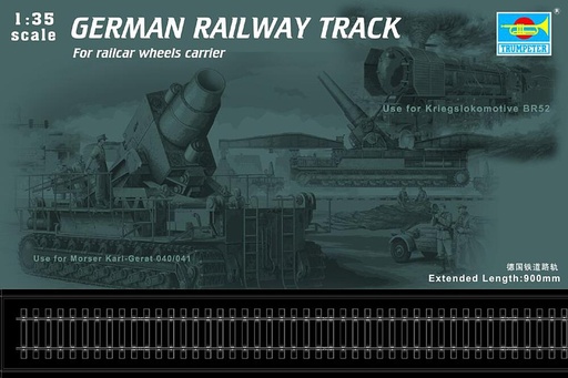 [TRUMPETER 213  ] TRUMPETER 213  1/35 Rails de chemin de fer allemands 