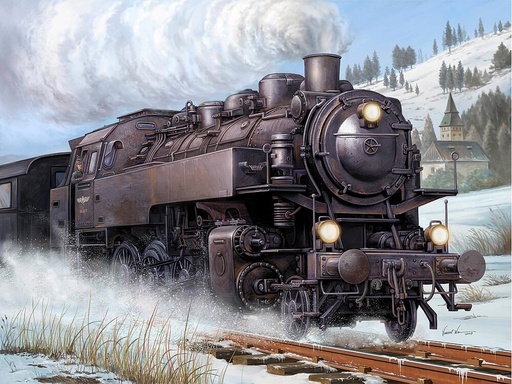[TRUMPETER 217  ] TRUMPETER 217  1/35 BR-86, Locomotive à vapeur 