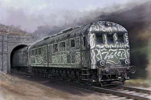 [TRUMPETER 225  ] TRUMPETER 225  1/35 Locomotive de la Wehrmacht V188 