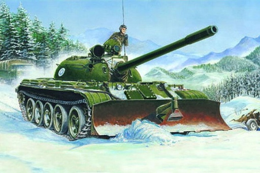 [TRUMPETER 313  ] TRUMPETER 313  1/35 T-55 (1958) avec BTU-55 