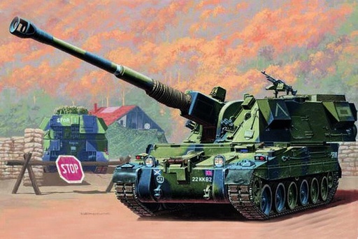 [TRUMPETER 324  ] TRUMPETER 324  1/35 British 155 mm AS-90 S.P.Howitzer SFOR 