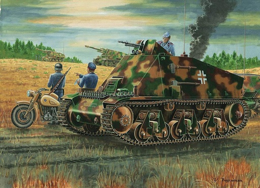[TRUMPETER 355  ] TRUMPETER 355  1/35 Grand wagon radio et de commandement 38 H (f) 
