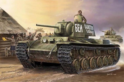 [TRUMPETER 356  ] TRUMPETER 356  1/35 KV-1 (1941) KV S 