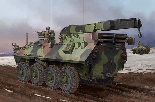 [TRUMPETER 370  ] TRUMPETER 370  1/35 USMC LAV-R Récupération de véhicule blindé léger 