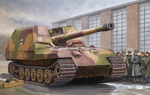 [TRUMPETER 378  ] TRUMPETER 378  1/35 Chariot d'artillerie allemand Tiger pour 17 cm K72 