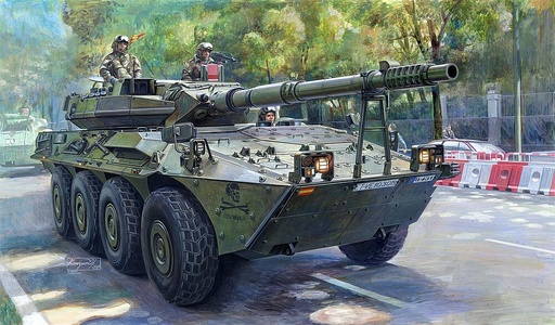 [TRUMPETER 388  ] TRUMPETER 388  1/35 Armée espagnole VRC-105 Centauro RCV 