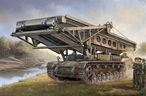 [TRUMPETER 390  ] TRUMPETER 390  1/35 Char de pont allemand IV b 