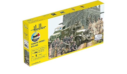 [Heller 52327] STARTER KIT SAINTE-MÊRE-EGLISE 1/72  Heller 52327