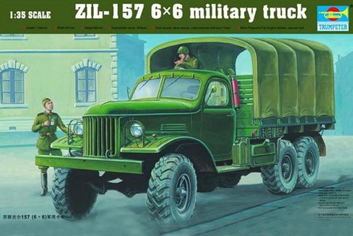 [TRUMPETER 1001  ] TRUMPETER 1001  1/35 ZIL-157 6 x 6 Camion militaire soviétique 