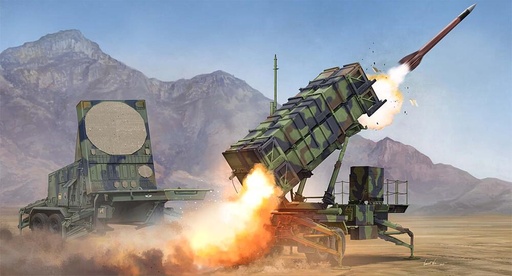 [TRUMPETER 1022  ] TRUMPETER 1022  1/35 M901 Lance-roquettes pour SAM Patriot, avec station radar 