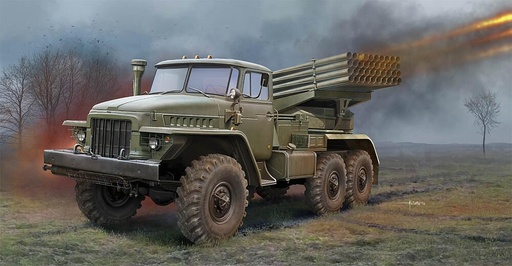 [TRUMPETER 1028  ] TRUMPETER 1028  1/35 BM-21 degré 
