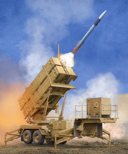 [TRUMPETER 1040  ] TRUMPETER 1040  1/35 M901 avec système PatriotSAM MIM-104F 