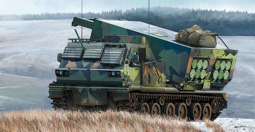 [TRUMPETER 1048  ] TRUMPETER 1048  1/35 Lance-roquettes M270/a1, Norvège 