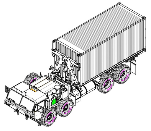 [TRUMPETER 1064  ] TRUMPETER 1064  1/35 M1120 HEMTT CHU 