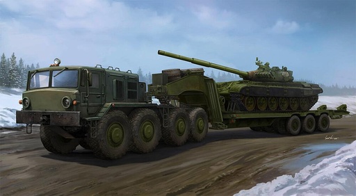 [TRUMPETER 1065  ] TRUMPETER 1065  1/35 MAZ-537G tardive avec semi-remorque ChMZAP9990 