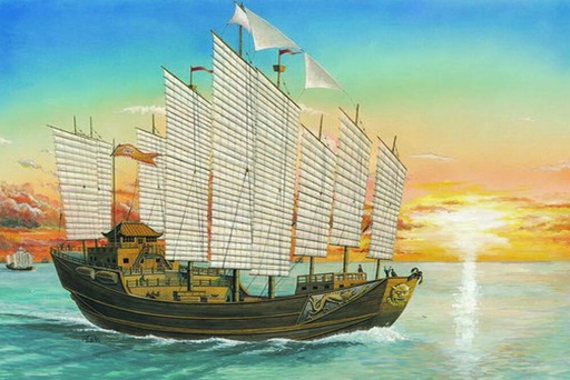 [TRUMPETER 1202  ] TRUMPETER 1202  60 cm Voilier chinois Chengho 