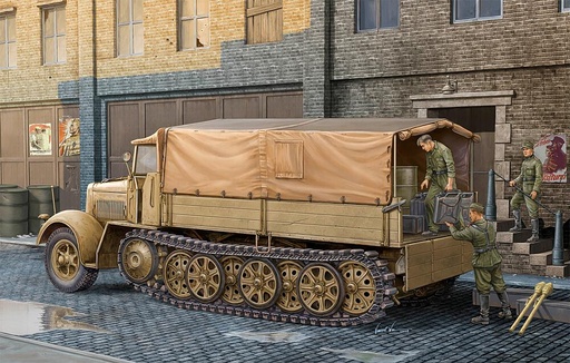 [TRUMPETER 1507  ] TRUMPETER 1507  1/35 Sd.Kfz. 7, force de traction moyenne 