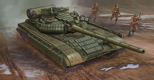 [TRUMPETER 1580  ] TRUMPETER 1580  1/35 T-64 AV, 1984 