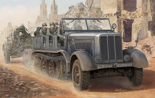 [TRUMPETER 1583  ] TRUMPETER 1583  1/35 Sd.Kfz. 8 Tracteur lourd 12 to. 