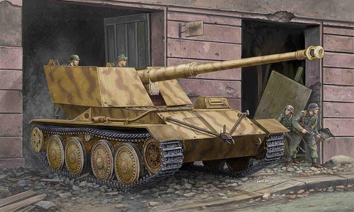 [TRUMPETER 1587  ] TRUMPETER 1587  1/35 Porte-armes Krupp/Ardelt88 mm PAK-43 