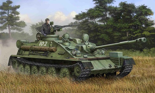 [TRUMPETER 1589  ] TRUMPETER 1589  1/35 ASU-85 Airborne self-propelled gun mod. 1970 