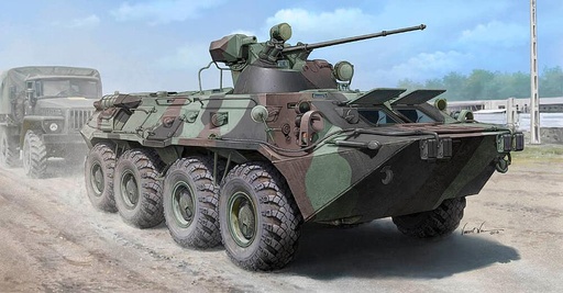 [TRUMPETER 1595  ] TRUMPETER 1595  1/35 BTR-80A APC 