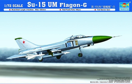 [TRUMPETER 1625  ] TRUMPETER 1625  1/72 Su 15 UM Flagon-G 
