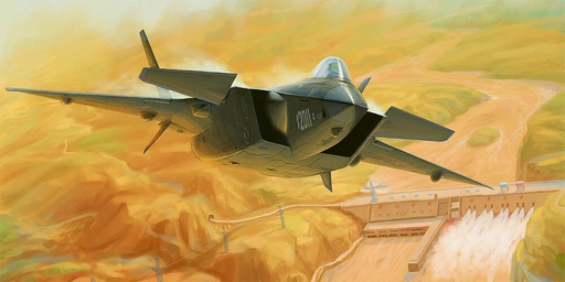 [TRUMPETER 1665  ] TRUMPETER 1665  1/72 J-20 Migthy Dragon, prototype 2011 