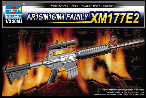 [TRUMPETER 1905  ] TRUMPETER 1905  1/3 Small Arms : AR15/M16/M4 Family-XM177E2 