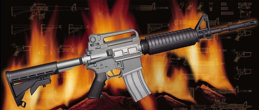 [TRUMPETER 1908  ] TRUMPETER 1908  1/3 Small Arms : AR15/M16/M4 Family M4A1 