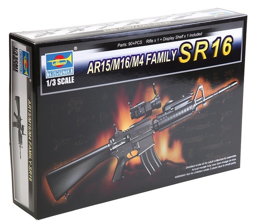 [TRUMPETER 1912  ] TRUMPETER 1912  1/3 Small Arms : AR15/M16/M16/M4 Family -SR16 