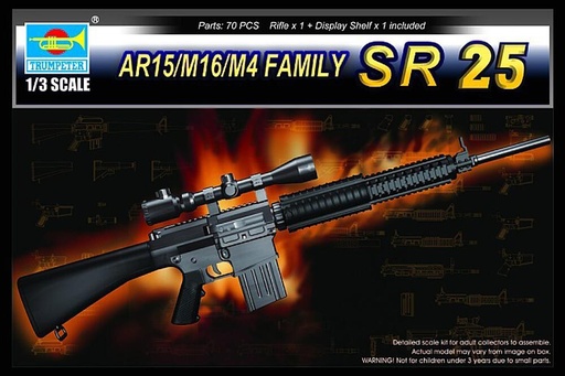 [TRUMPETER 1913  ] TRUMPETER 1913  1/3 Small Arms : SR 25 