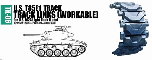 [TRUMPETER 2036  ] TRUMPETER 2036  1/35 Chaînes pour chars US T85E1 Track for M24 