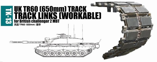 [TRUMPETER 2043  ] TRUMPETER 2043  1/35 Chaînes blindées pour UK TR60 (650 mm) 