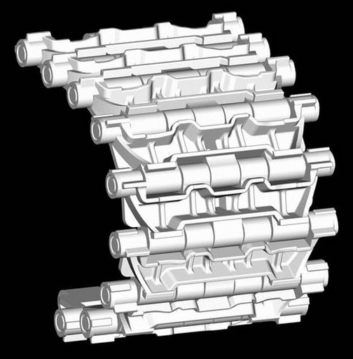 [TRUMPETER 2050  ] TRUMPETER 2050  1/35 Chaînes de chars pour T-72 