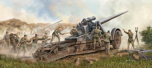 [TRUMPETER 2313  ] TRUMPETER 2313  1/35 Canon allemand de 17 cm 18 