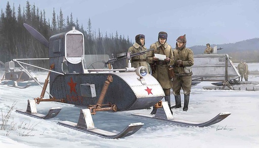 [TRUMPETER 2322  ] TRUMPETER 2322  1/35 Aerosan RF-8/GAZ-98 