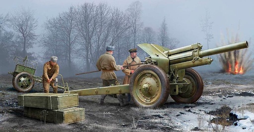[TRUMPETER 2343  ] TRUMPETER 2343  1/35 obusier soviétique de 120 mm 1938 M-30, première version 