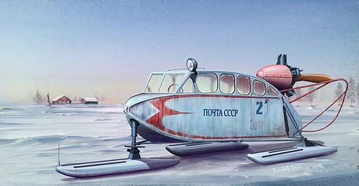 [TRUMPETER 2355  ] TRUMPETER 2355  1/35 NKL 6 Aerosan 