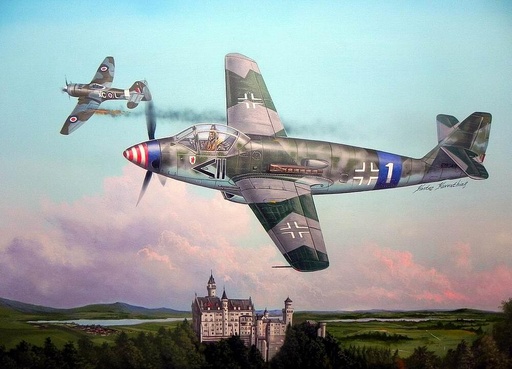 [TRUMPETER 2849  ] TRUMPETER 2849  1/48 Me 509 