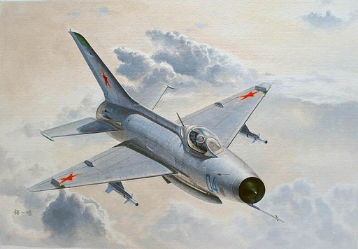 [TRUMPETER 2858  ] TRUMPETER 2858  1/48 MiG 21F 13/J 7 