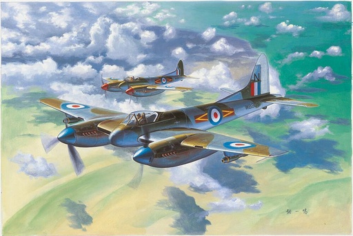 [TRUMPETER 2894  ] TRUMPETER 2894  1/48 De Havilland Hornet F3 
