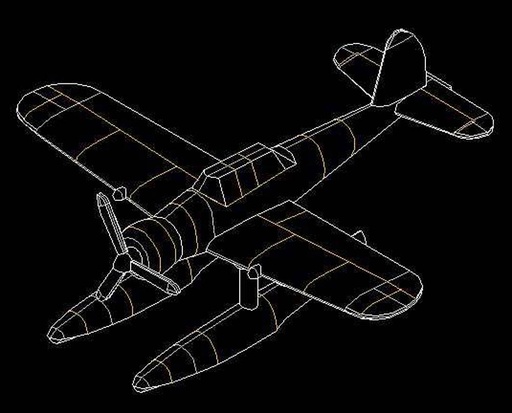 [TRUMPETER 3452  ] TRUMPETER 3452  1/700 Arado AR 196 (12 pièces) 
