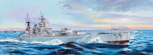[TRUMPETER 3708  ] TRUMPETER 3708  1/200 HMS Nelson 1944 