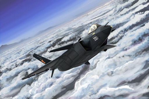 [TRUMPETER 3923  ] TRUMPETER 3923  1/144 Chinese J20 MIG hty Dragon 