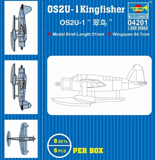 [TRUMPETER 4201  ] TRUMPETER 4201  1/200 OS2U-1 Kingfisher 