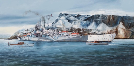 [TRUMPETER 5359  ] TRUMPETER 5359  1/350 DKM Tirpitz 
