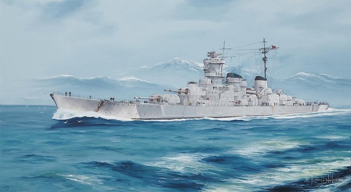 [TRUMPETER 5370  ] TRUMPETER 5370  1/350 DKM Croiseur de combat Barbarossa 