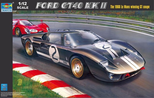 [TRUMPETER MAG00019  ] TRUMPETER MAG00019  1/12 Ford GT40 Mk.II 